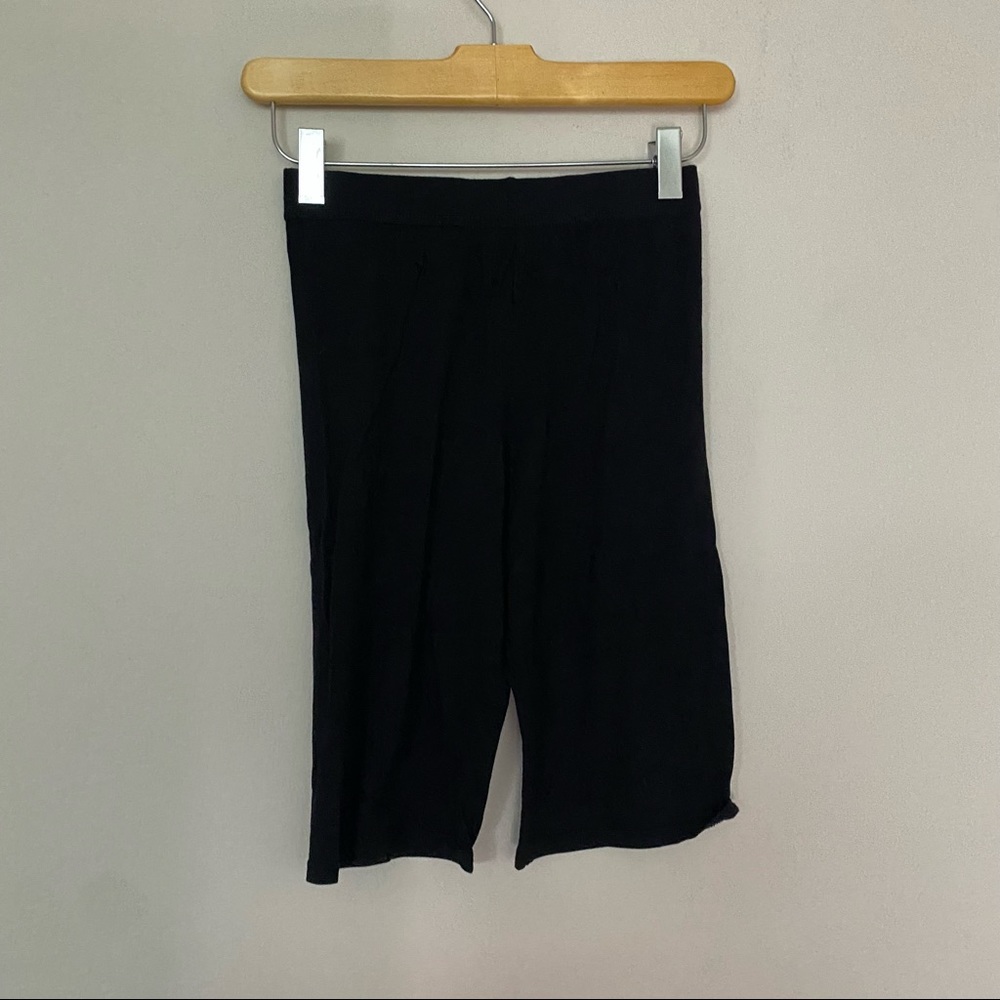 Black biker shorts